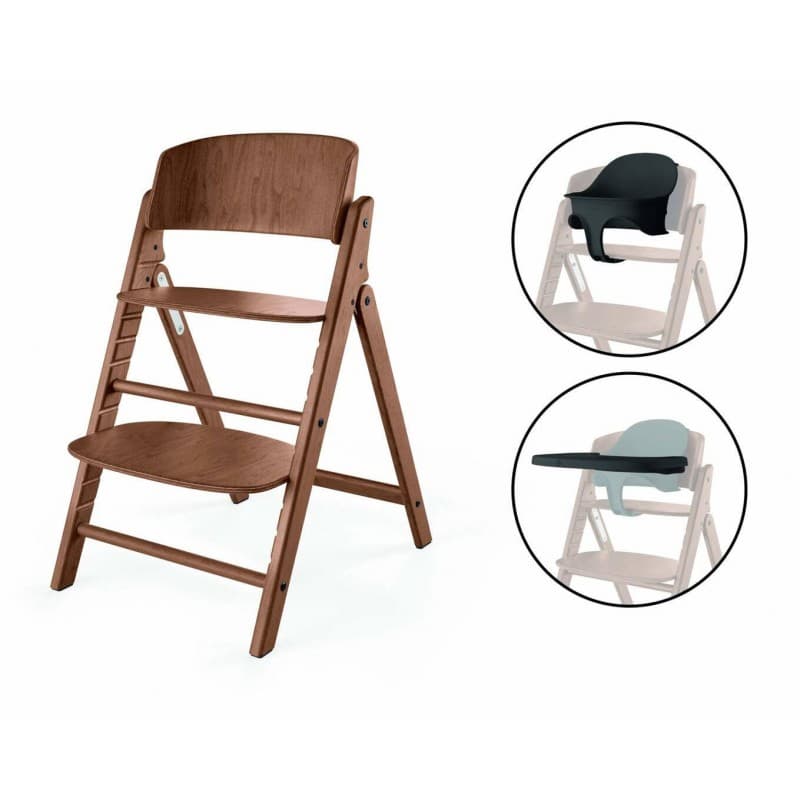 Стільчик для годування Cybex Click&Fold 3в1 525000963 All Natural Dark Стільчик для годування Cybex Click&Fold 3в1 525000963 All Natural Dark