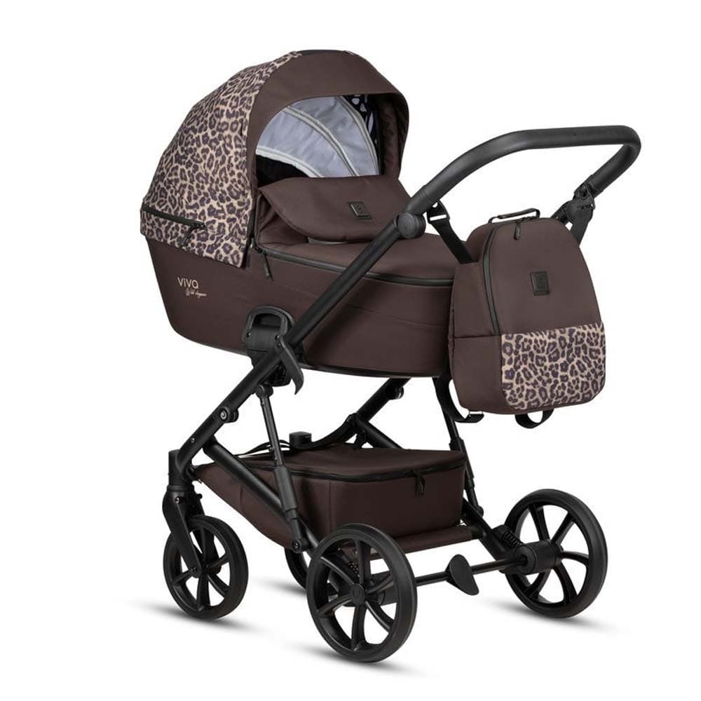Коляска універсальна 2в1 Tutis Viva 6+ Teddy Wild Elegance 1612322 Wild Moca Коляска універсальна 2в1 Tutis Viva 6+ Teddy Wild Elegance 1612322 Wild Moca