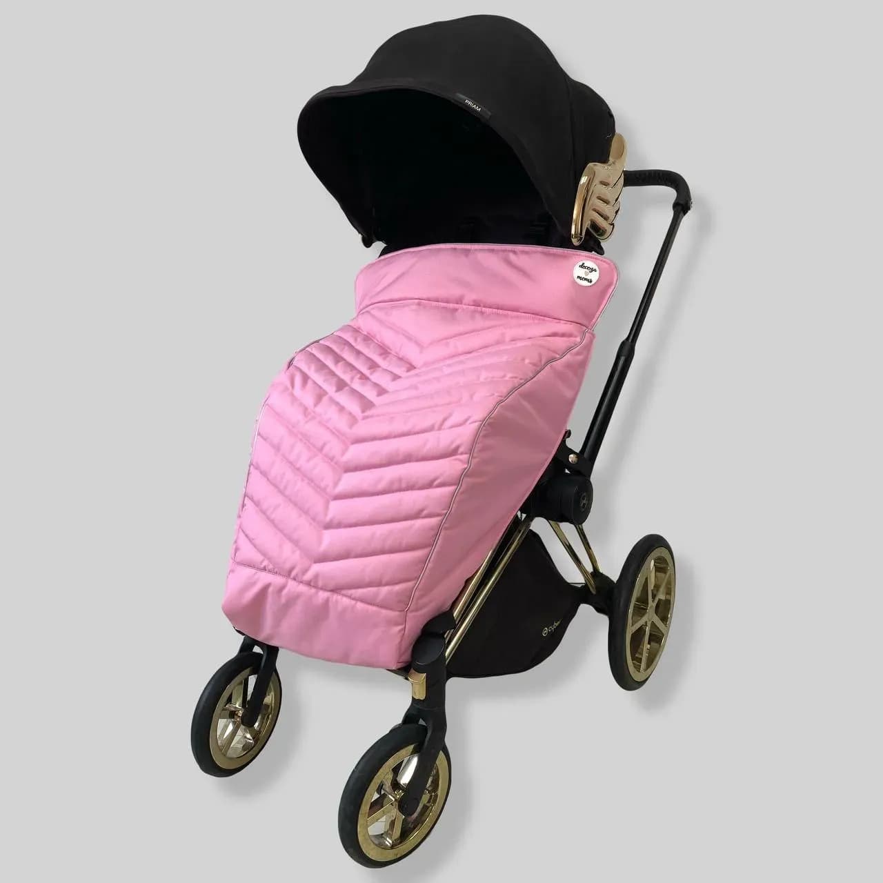 Універсальний чохол на ніжки в коляску Decoza Moms "Рожевий оксфорд" chekhol-О057 Універсальний чохол на ніжки в коляску Decoza Moms "Рожевий оксфорд" chekhol-О057