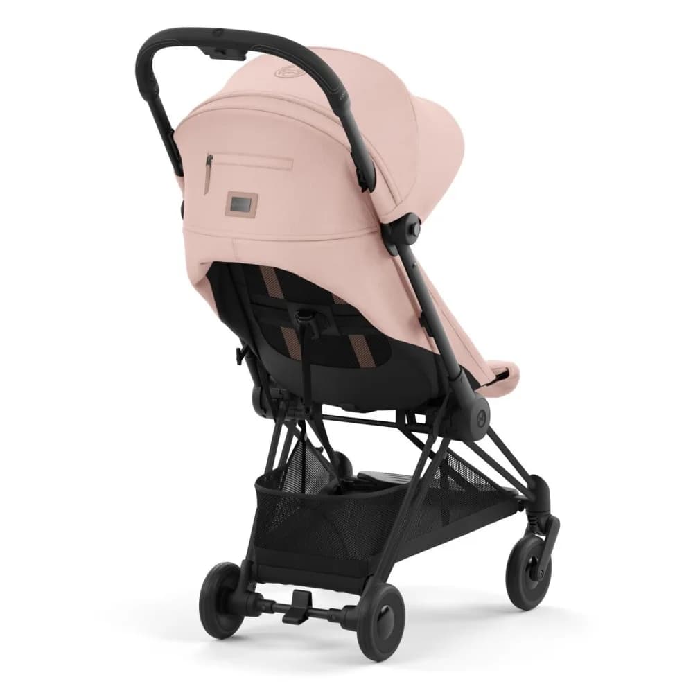 Коляска прогулянкова Cybex Coya 2023 522004345 Matt Black Peach Pink фото 2 Коляска прогулянкова Cybex Coya 2023 522004345 Matt Black Peach Pink фото 2