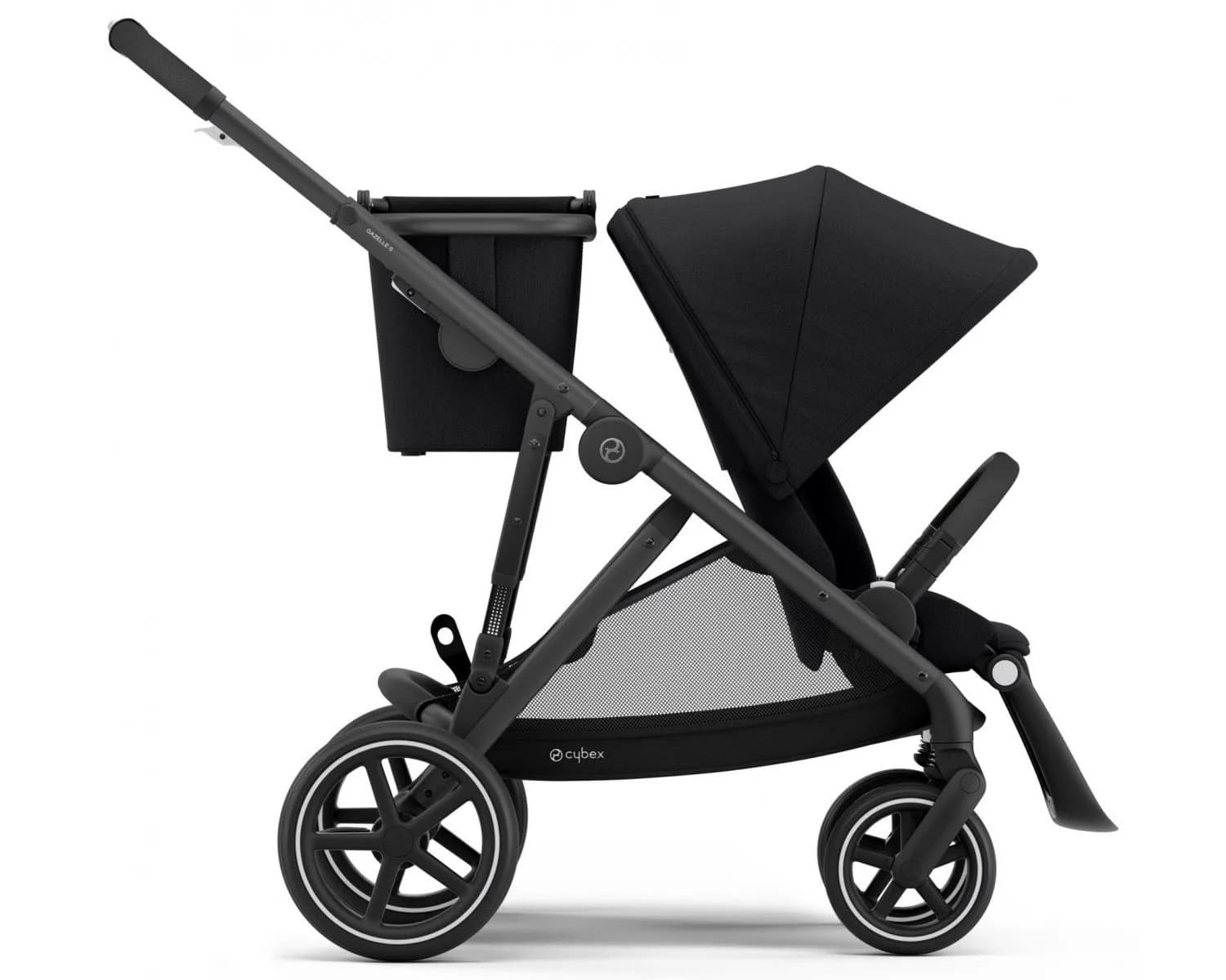 Коляска прогулянкова CYBEX Gazelle S Deep Black 520002117 фото 3 Коляска прогулянкова CYBEX Gazelle S Deep Black 520002117 фото 3