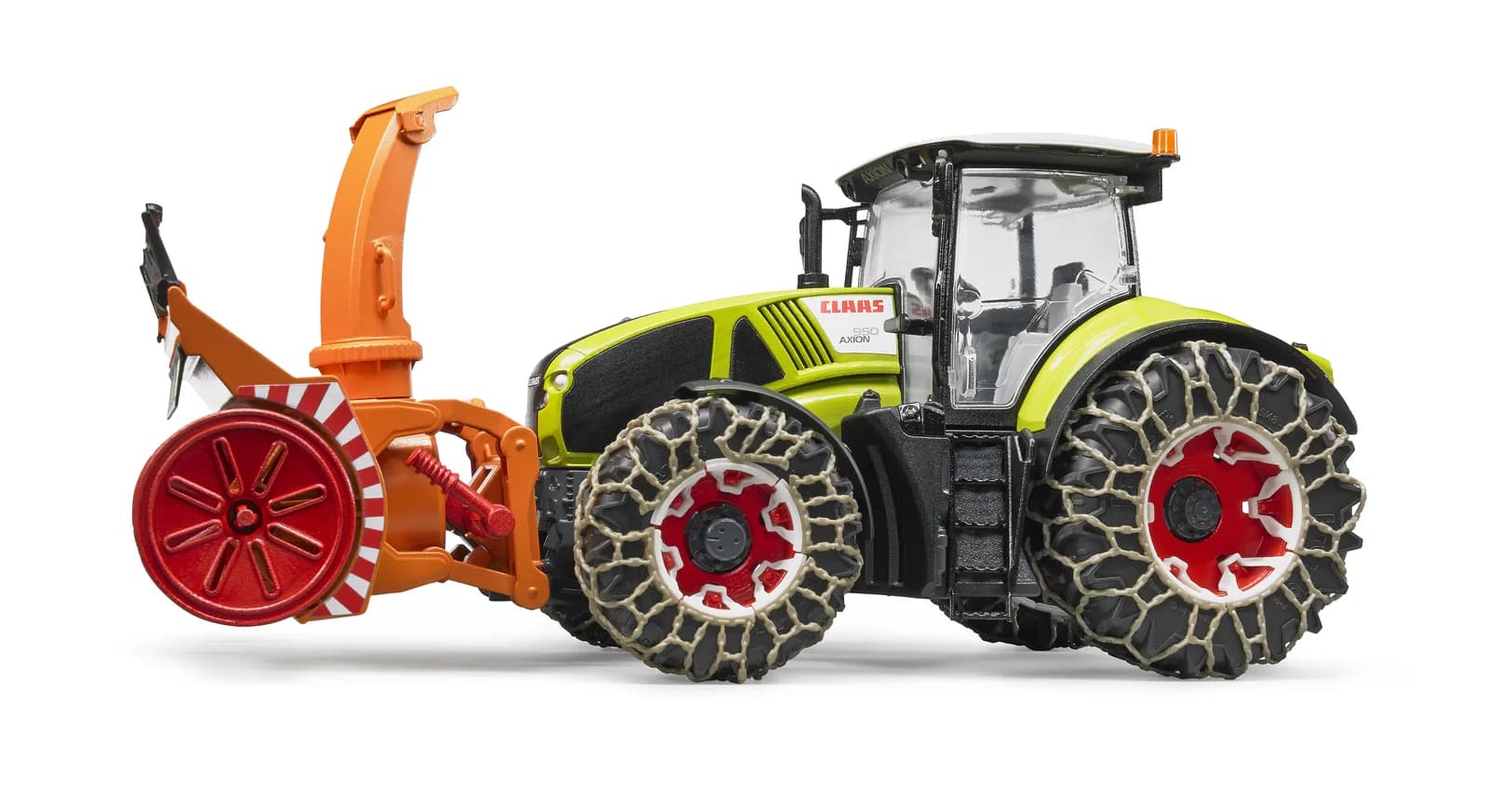 Трактор Claas Axion 950 для прибирання снігу 1:16 Bruder 03017 фото 5 Трактор Claas Axion 950 для прибирання снігу 1:16 Bruder 03017 фото 5