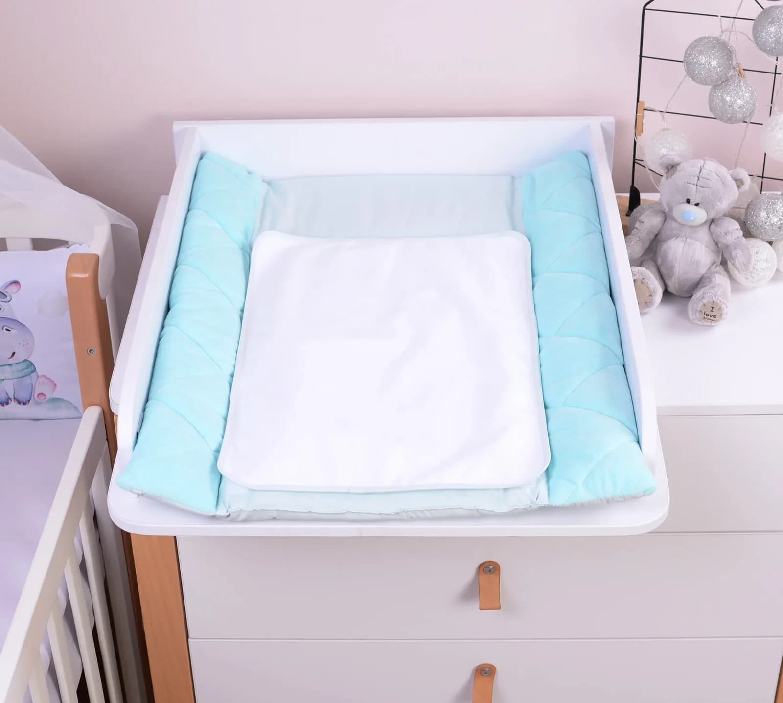 Матрац сповивальний Верес Velour Mint 50х70см 429.07 фото 2 Матрац сповивальний Верес Velour Mint 50х70см 429.07 фото 2