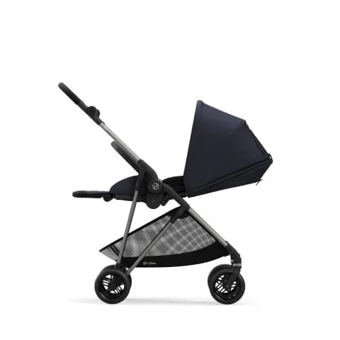 Коляска прогулянкова Cybex Melio Navy Blue 521002171 фото 4 Коляска прогулянкова Cybex Melio Navy Blue 521002171 фото 4