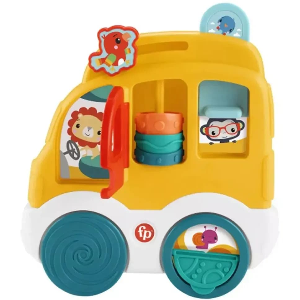 Іграшка розвиваюча Fisher-price Веселі тваринки HXK32 фото 2 Іграшка розвиваюча Fisher-price Веселі тваринки HXK32 фото 2