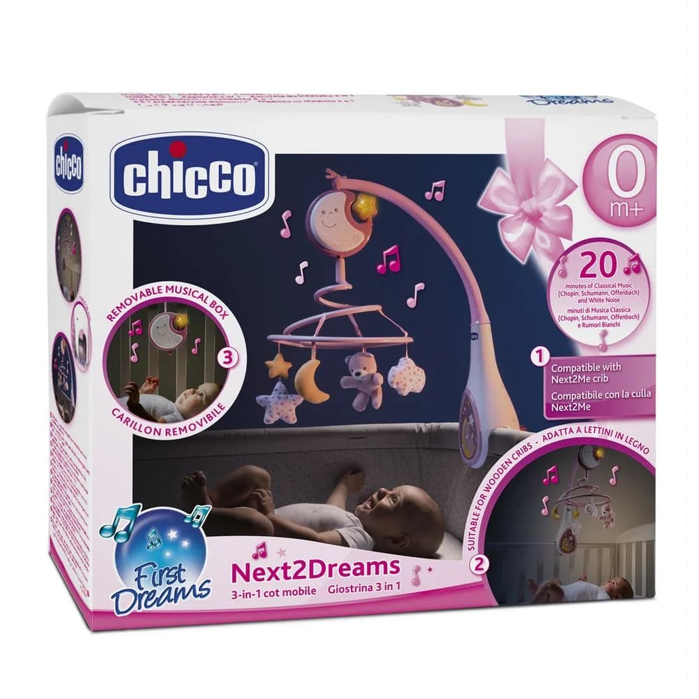 Мобіль Chicco Next 2 Dreams 07627.10 фото 3 Мобіль Chicco Next 2 Dreams 07627.10 фото 3