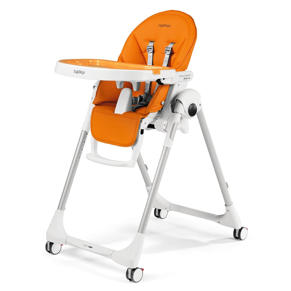Стільчик для годування Peg-Perego Prima Pappa Follow Me Arancia IH01000000BL38 Стільчик для годування Peg-Perego Prima Pappa Follow Me Arancia IH01000000BL38