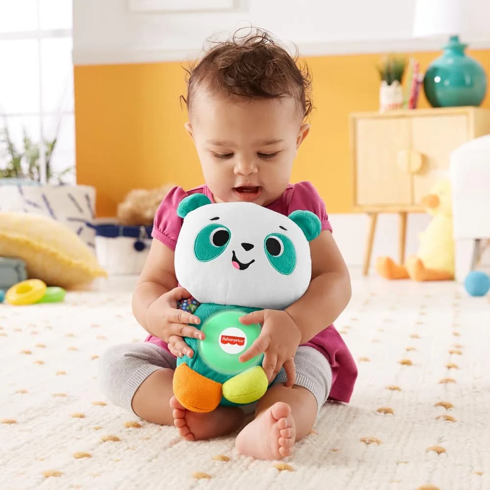 Іграшка інтерактивна м'яка Fisher-price Весела панда Linkimals GRG71 фото 4 Іграшка інтерактивна м'яка Fisher-price Весела панда Linkimals GRG71 фото 4