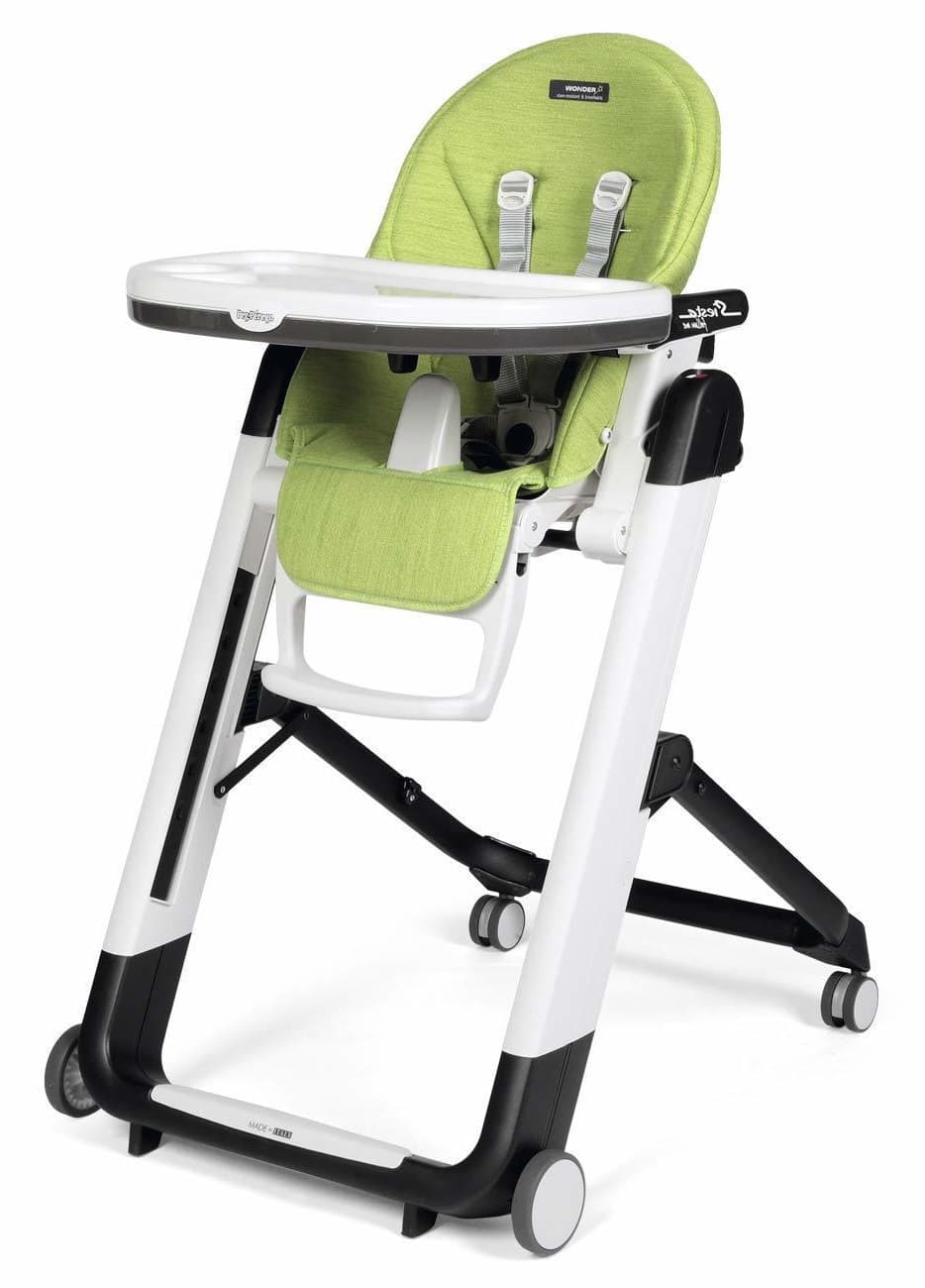 Стільчик для годування Peg-Perego Siesta Follow Me Wonder Green IH03000000WD24 Стільчик для годування Peg-Perego Siesta Follow Me Wonder Green IH03000000WD24