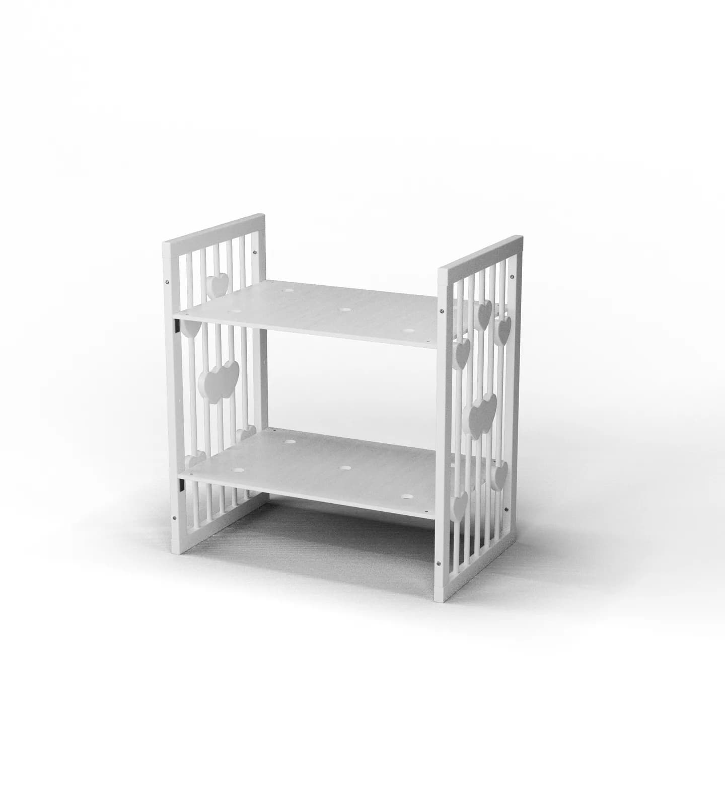 Ліжко-трансформер дитяче IngVart Smart bed Round 9в1 серця 2349003 фото 5 Ліжко-трансформер дитяче IngVart Smart bed Round 9в1 серця 2349003 фото 5
