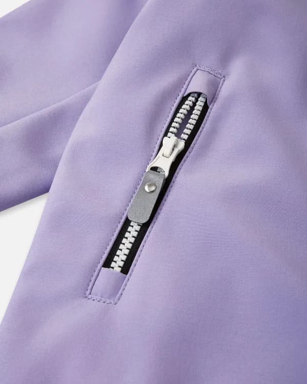 Комбінезон для дівчинки Reima Softshell Mjosa демісезонний бузково-чорний фото 7 Комбінезон для дівчинки Reima Softshell Mjosa демісезонний бузково-чорний фото 7
