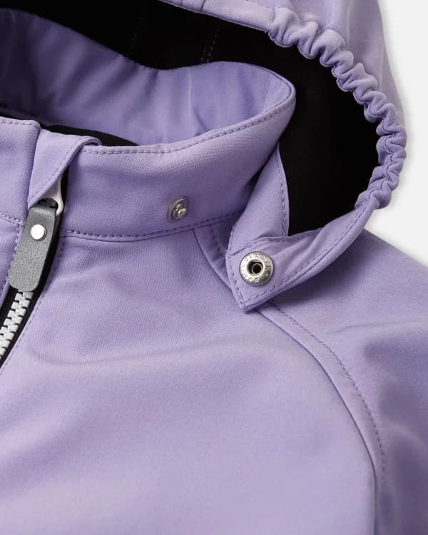 Комбінезон для дівчинки Reima Softshell Mjosa демісезонний бузково-чорний фото 6 Комбінезон для дівчинки Reima Softshell Mjosa демісезонний бузково-чорний фото 6