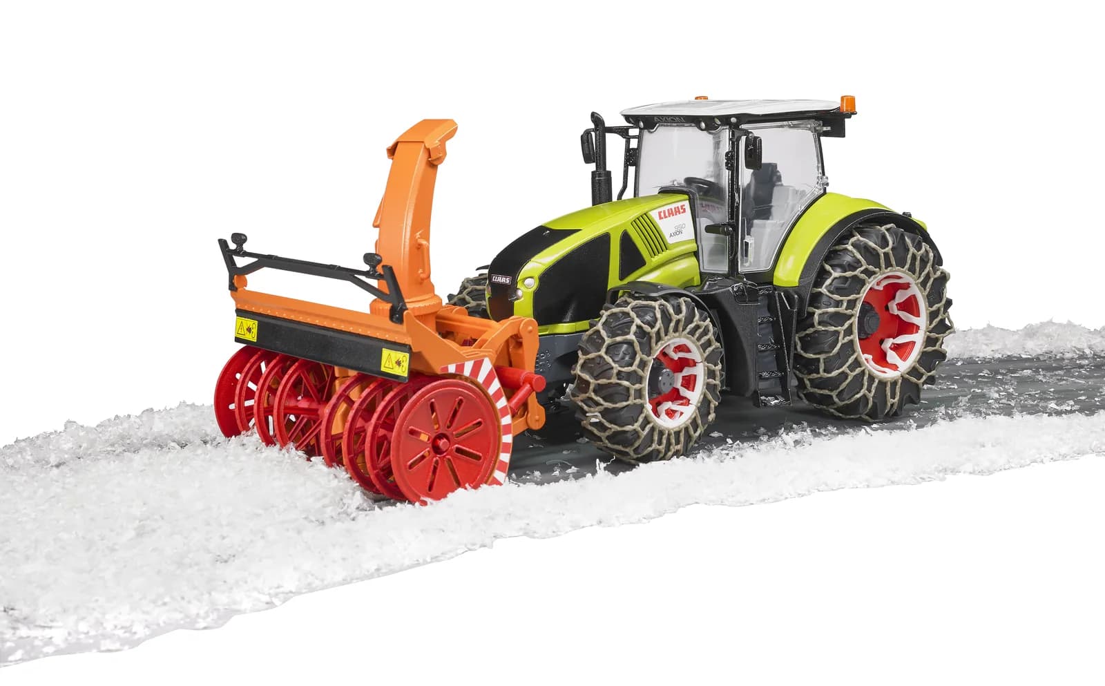 Трактор Claas Axion 950 для прибирання снігу 1:16 Bruder 03017 фото 14 Трактор Claas Axion 950 для прибирання снігу 1:16 Bruder 03017 фото 14