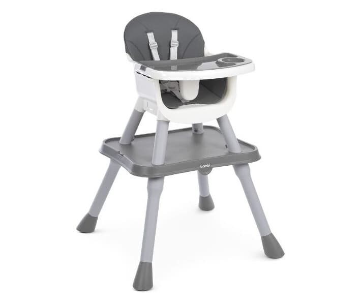 Стільчик для годування Bambi M 5672-11 Grey Стільчик для годування Bambi M 5672-11 Grey