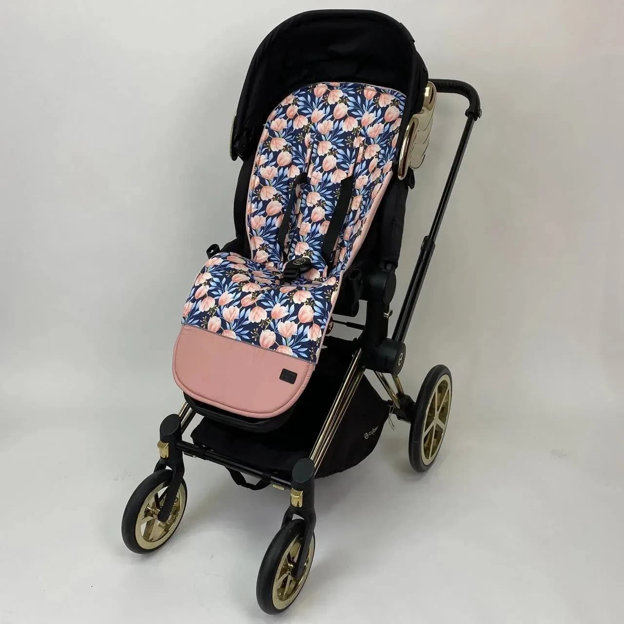 Матрац бавовняний в коляску з піною "Тюльпани" Decoza Moms 40х85 см Mtspin4085-S755-S333 фото 5 Матрац бавовняний в коляску з піною "Тюльпани" Decoza Moms 40х85 см Mtspin4085-S755-S333 фото 5