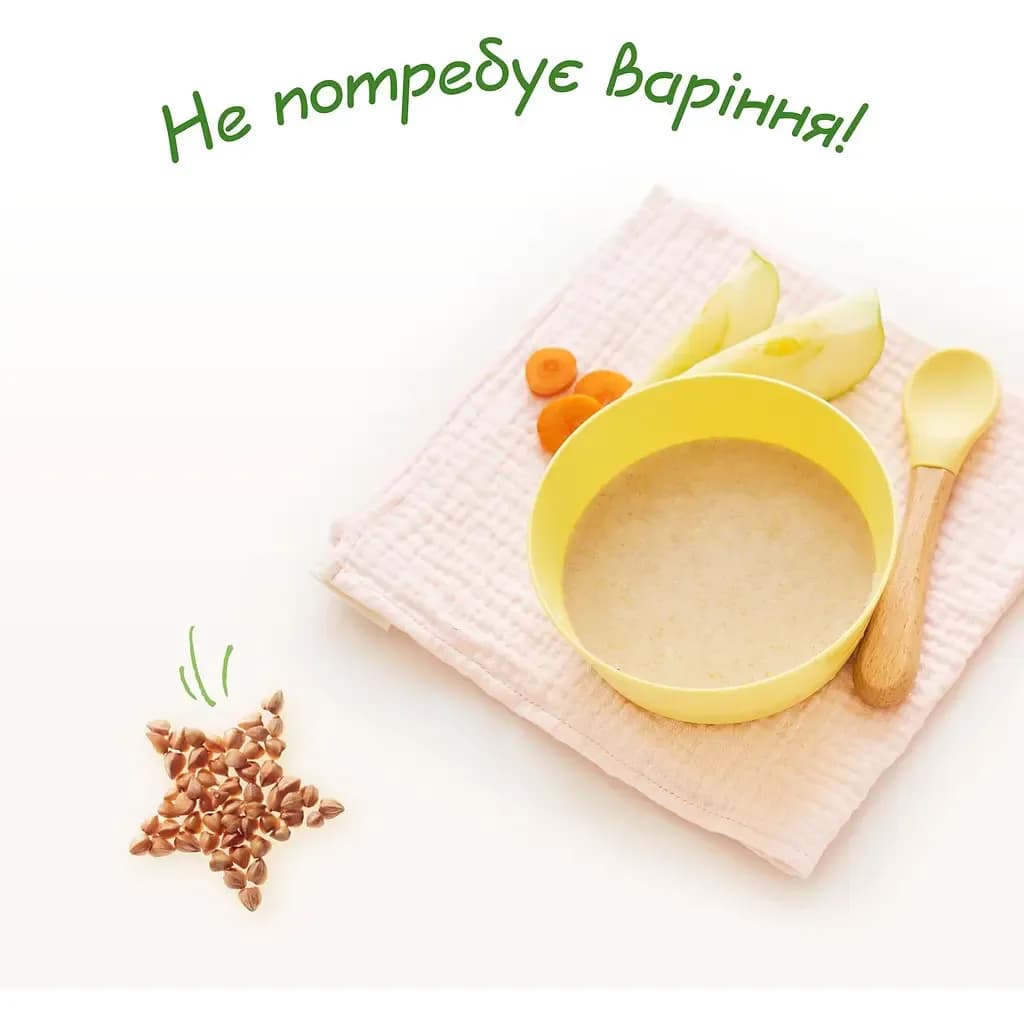 Каша Mamako молочна гречана яблуко і морква 200г 1105400 фото 5 Каша Mamako молочна гречана яблуко і морква 200г 1105400 фото 5