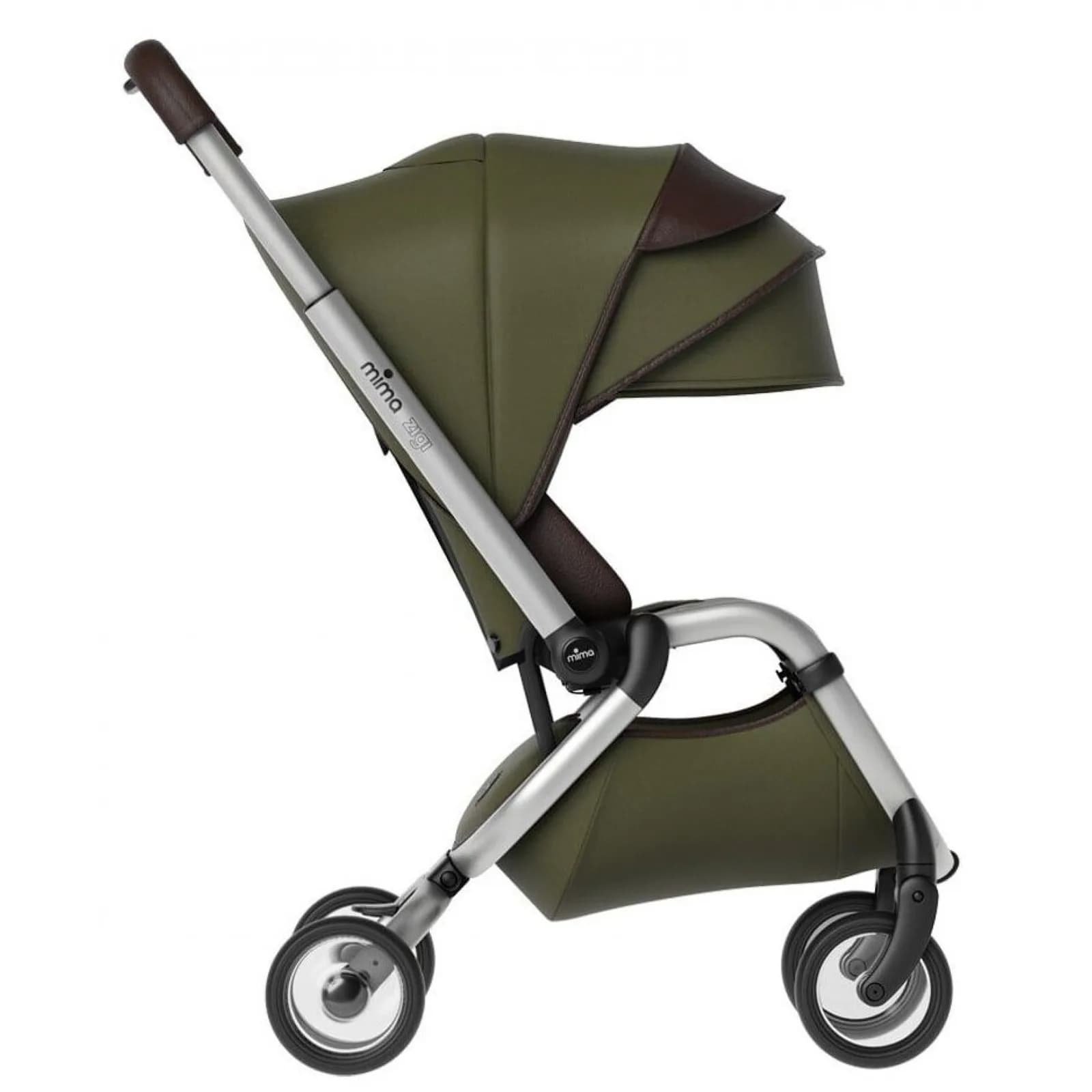 Коляска прогулянкова Mima Zigi 1.5G А311401 70359 Olive green фото 2 Коляска прогулянкова Mima Zigi 1.5G А311401 70359 Olive green фото 2