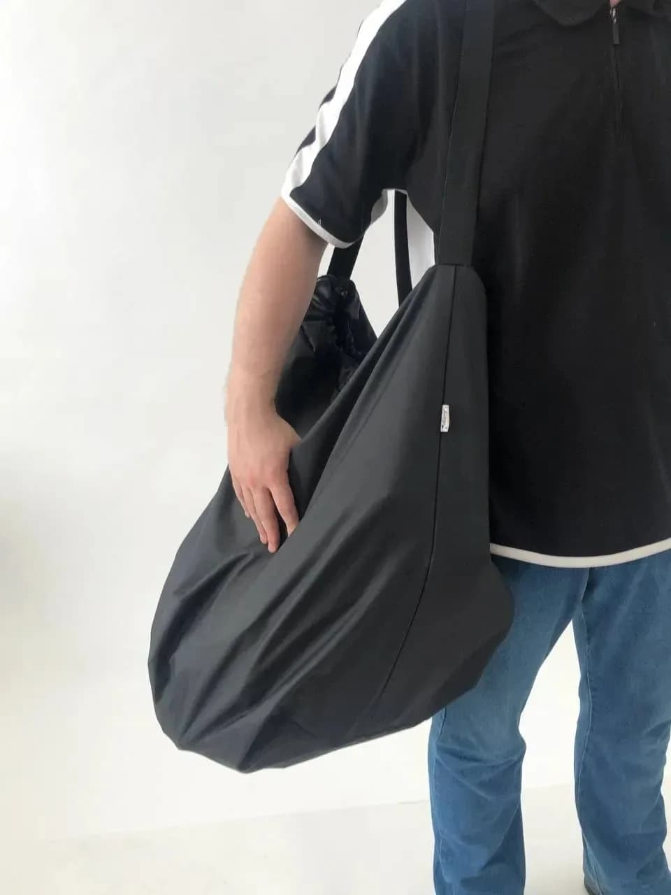 Сумка-чохол для транспортування візочка Чорна Decoza Moms stk-O072 фото 5 Сумка-чохол для транспортування візочка Чорна Decoza Moms stk-O072 фото 5