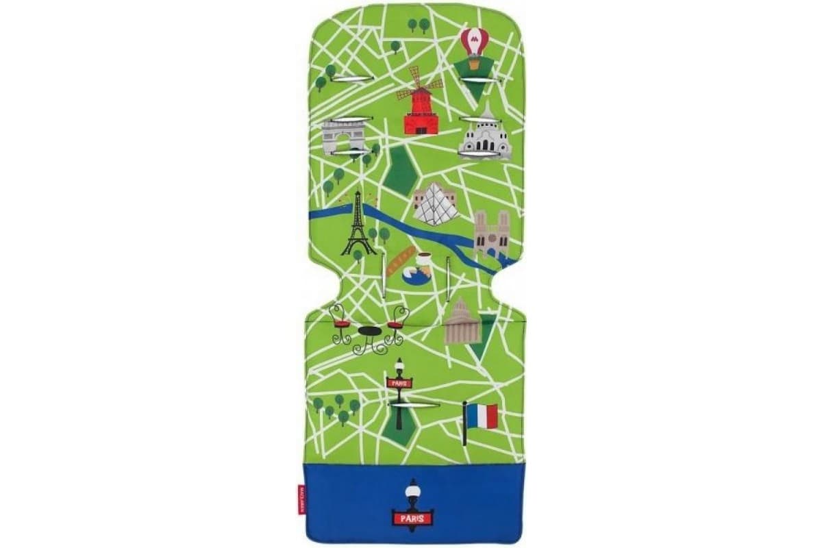 Матрац в коляску Maclaren Paris City Map AM1Y031922 Матрац в коляску Maclaren Paris City Map AM1Y031922