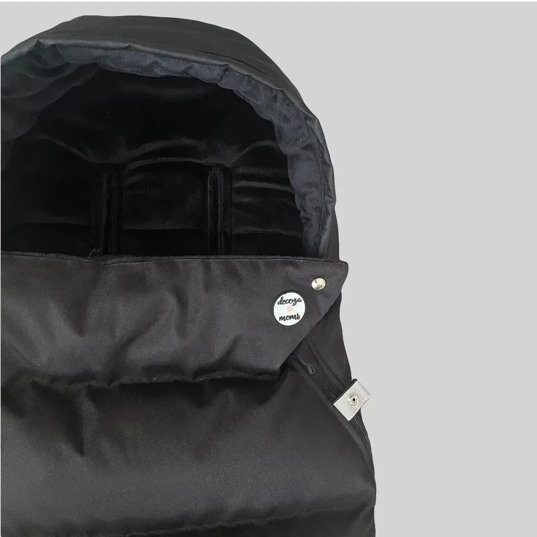 Зимовий футмуф на коляску Decoza Moms "Теплик" Чорний оксфорд 120х47 см futmuf120-O072-pl016 фото 2 Зимовий футмуф на коляску Decoza Moms "Теплик" Чорний оксфорд 120х47 см futmuf120-O072-pl016 фото 2