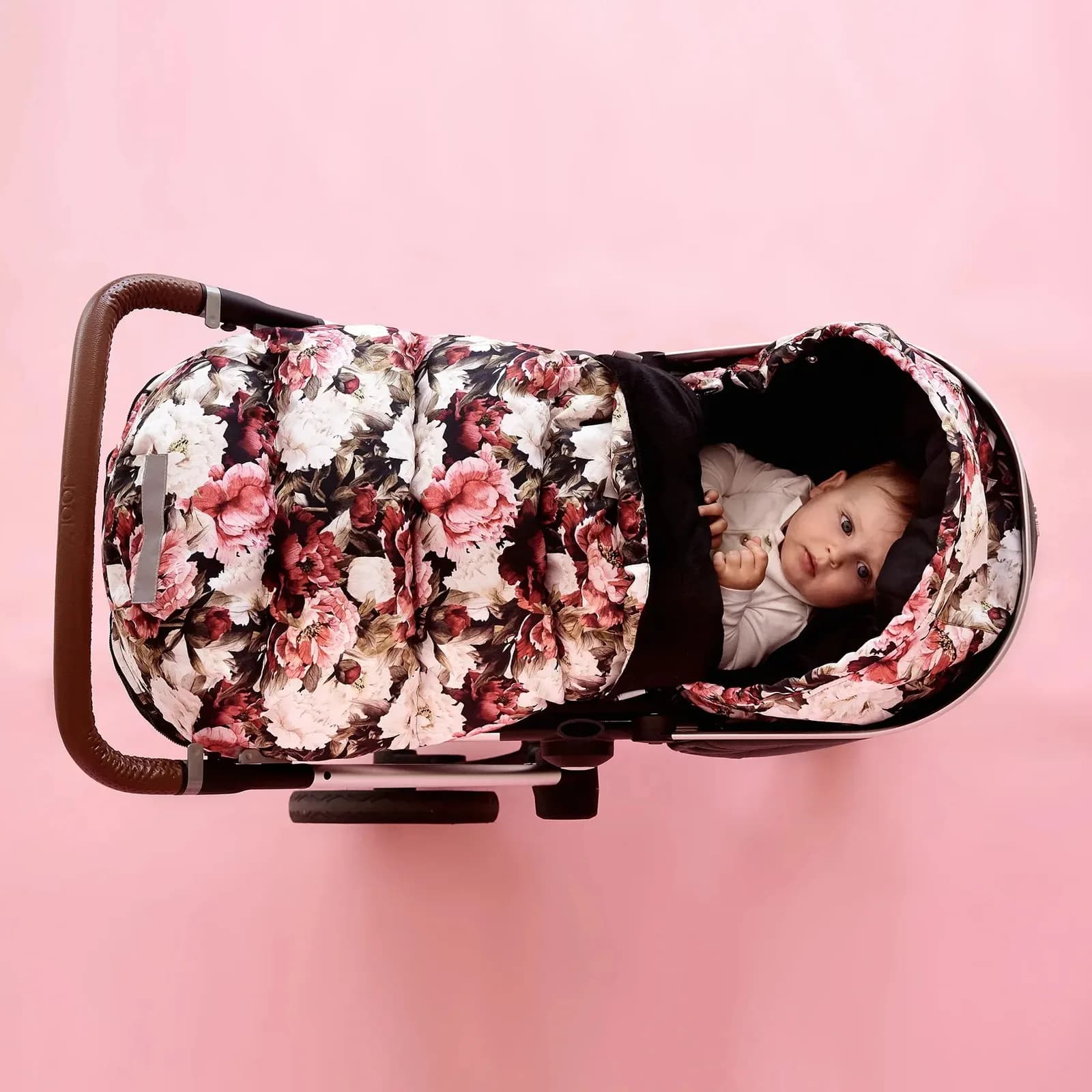 Зимовий футмуф на коляску Decoza Moms "Теплик" Півонії 100х47 см futmuf100-OP013-pl016 фото 8 Зимовий футмуф на коляску Decoza Moms "Теплик" Півонії 100х47 см futmuf100-OP013-pl016 фото 8