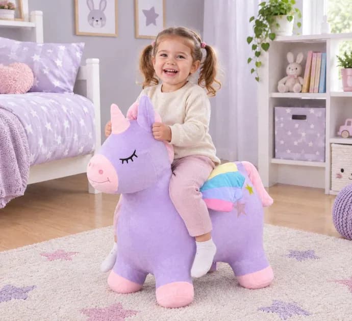 Стрибун Toys K Єдиноріг MS4487 фото 2 Стрибун Toys K Єдиноріг MS4487 фото 2
